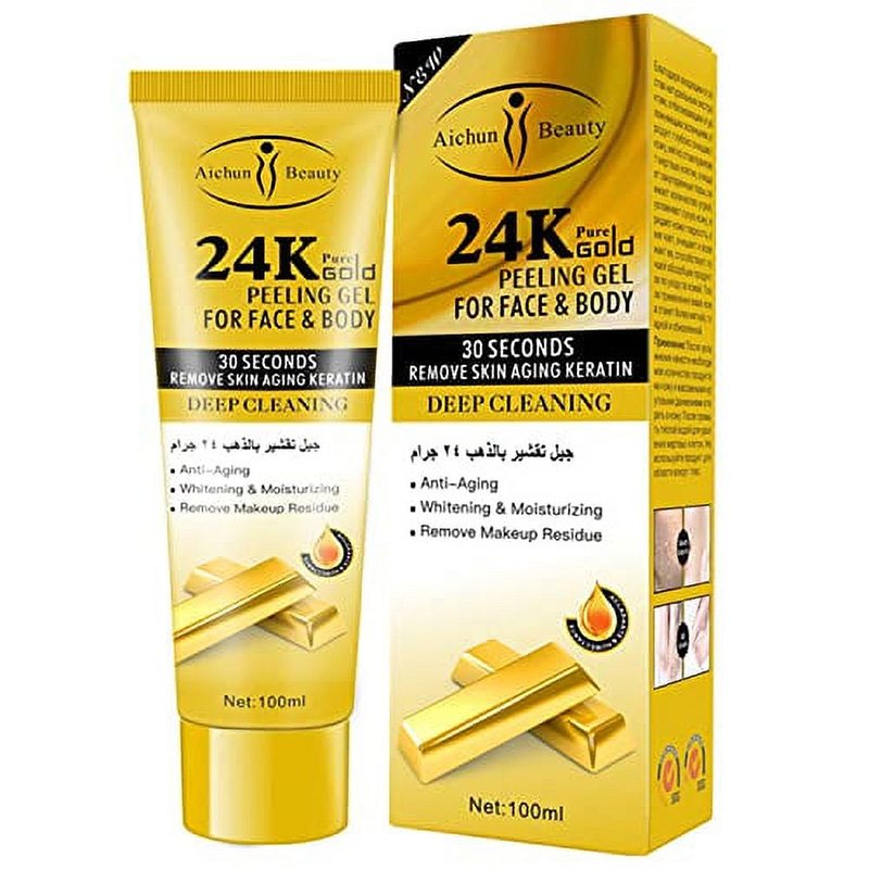 2062170 aichun beauty 24k pure gold peeling gel for face body 100 ml 2062170 aichun beauty 24k pure gold peeling gel for face body 100 ml